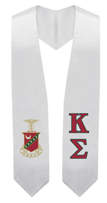 Kappa Sigma Super Crest Shield Graduation Stole Kappa Sigma Super Crest - Shield Graduation Stole