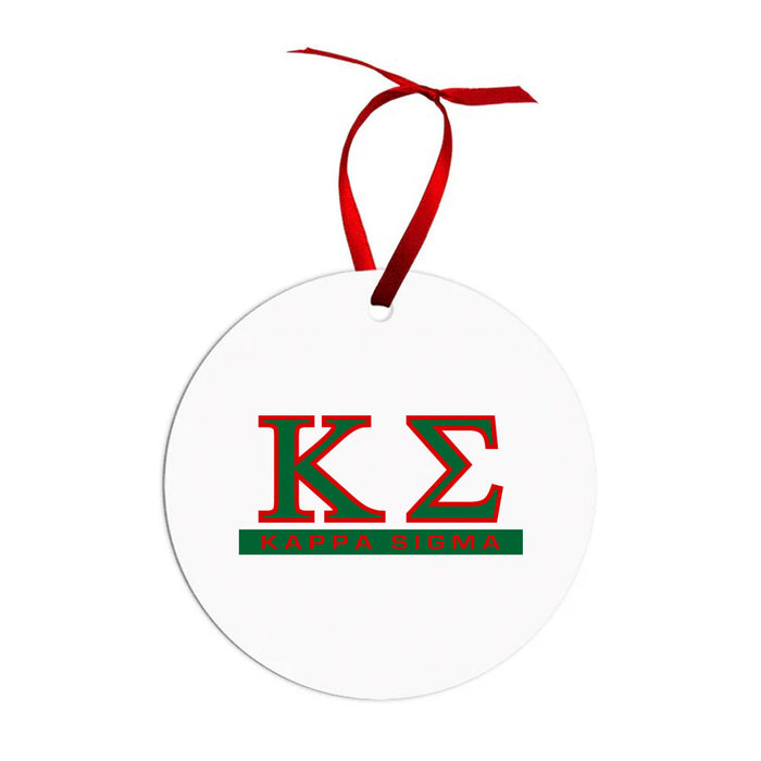 Kappa Sigma Classic Circle Ornaments Kappa Sigma Classic Circle Ornaments