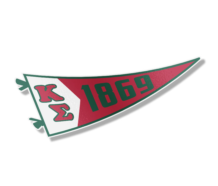 Kappa Sigma Pennant Sticker Kappa Sigma Pennant Sticker