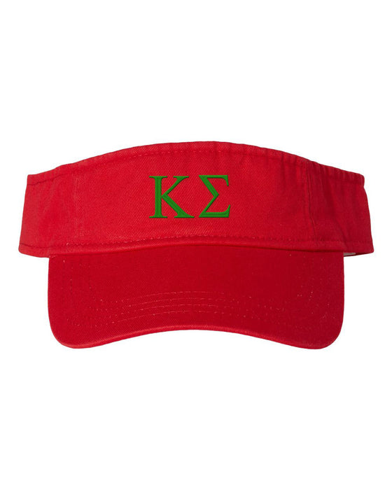 Kappa Sigma Greek Letter Visor Kappa Sigma Greek Letter Visor