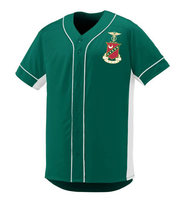 Kappa Sigma Game 7 Full Button Baseball Jersey Kappa Sigma Game 7 Full-Button Baseball Jersey