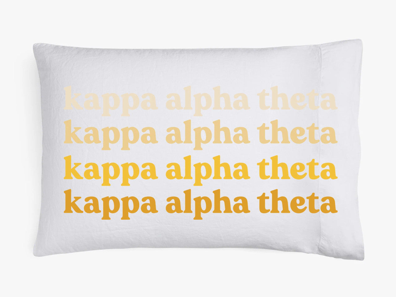 Kappa Alpha Theta Ombre Retro Pillowcases Kappa Alpha Theta Ombre Retro Pillowcases