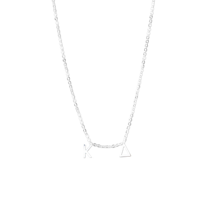 Kappa Delta Silver Letter Necklaces Kappa Delta Silver Letter Necklaces