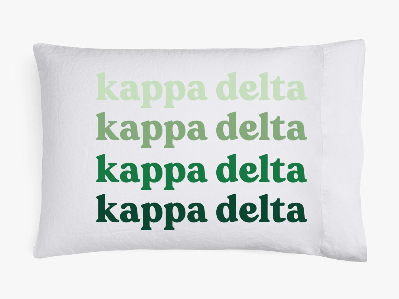 Kappa Delta Ombre Retro Pillowcases Kappa Delta Ombre Retro Pillowcases