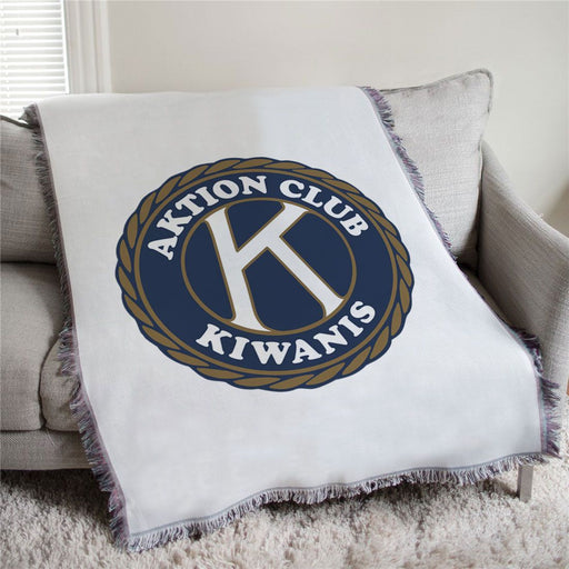 Kiwanis Aktion Club Afghan Blanket Throw