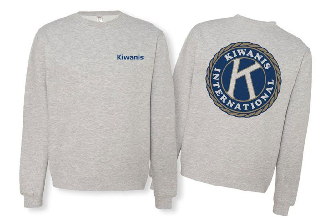 Printify Kiwanis World Famous Crewneck Sweatshirts Kiwanis World Famous Crewneck Sweatshirts