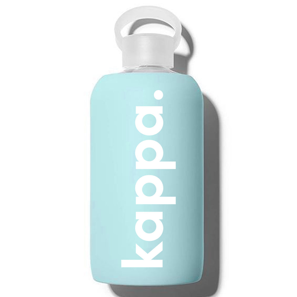 Kappa Kappa Gamma Glass Silicone Sleeve Water Bottles Kappa Kappa Gamma Glass Silicone Sleeve Water Bottles