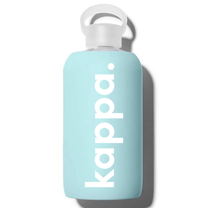 Kappa Kappa Gamma Glass Silicone Sleeve Water Bottles Kappa Kappa Gamma Glass Silicone Sleeve Water Bottles