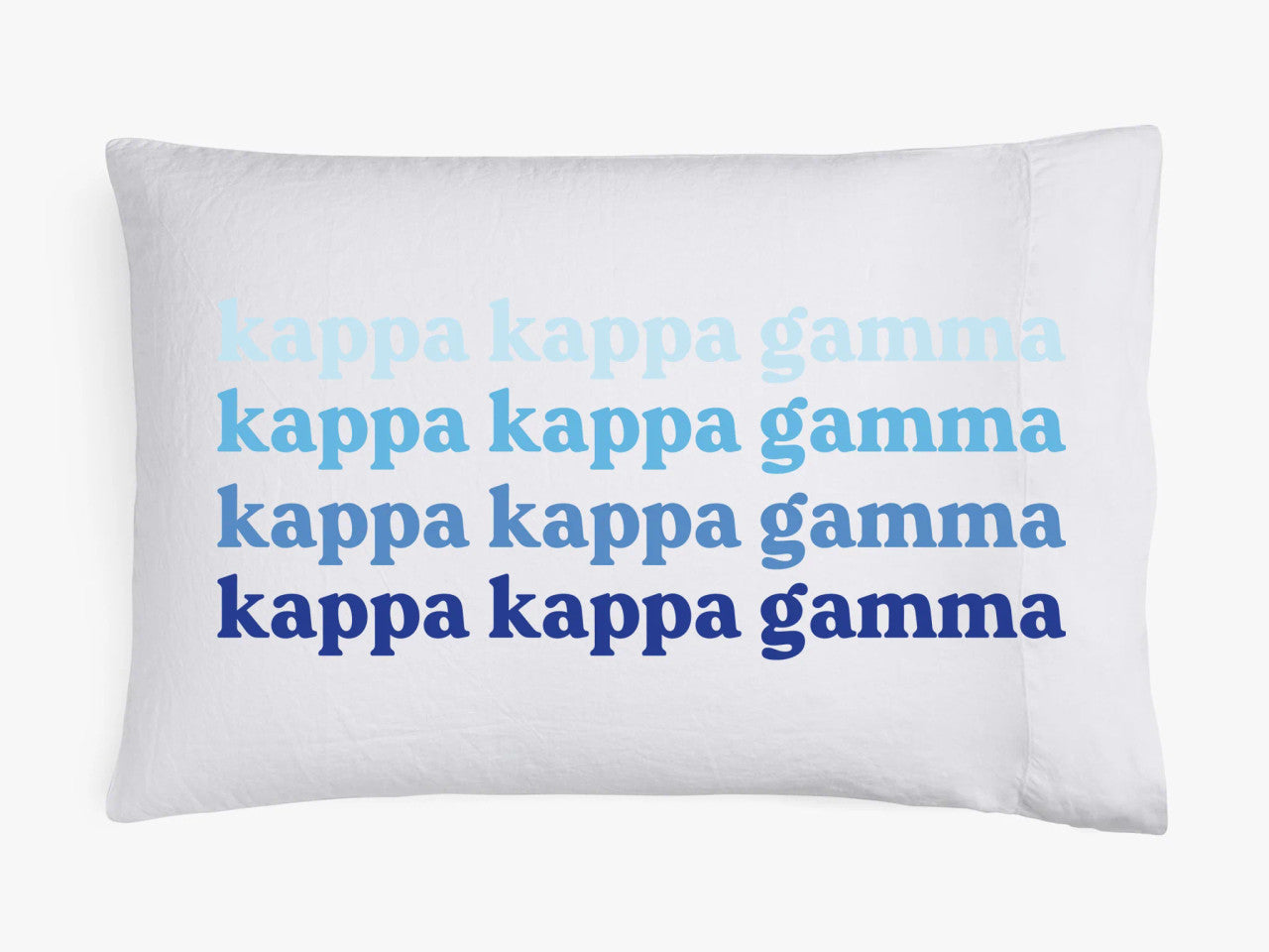 Kappa Kappa Gamma Ombre Retro Pillowcases Kappa Kappa Gamma Ombre Retro Pillowcases