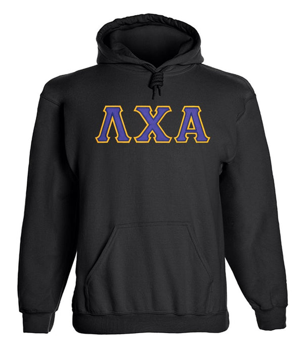 Lambda Chi Alpha 2 Day Ship Twill Hooded Sweatshirt Lambda Chi Alpha - 2 Day Ship Twill Hooded Sweatshirt
