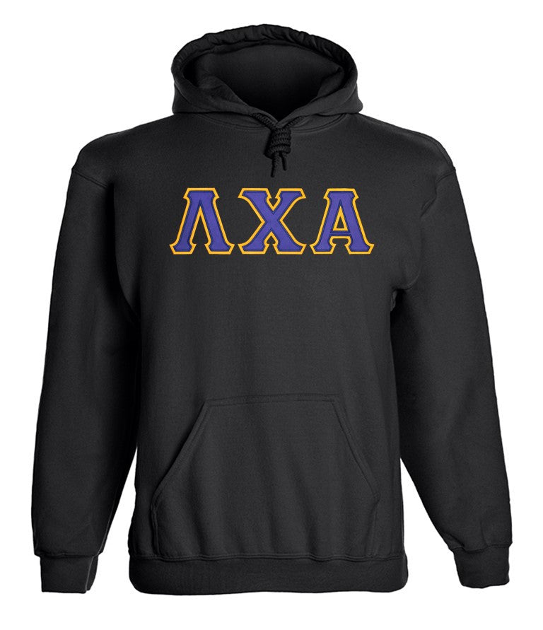 Lambda Chi Alpha 2 Day Ship Twill Hooded Sweatshirt Lambda Chi Alpha - 2 Day Ship Twill Hooded Sweatshirt