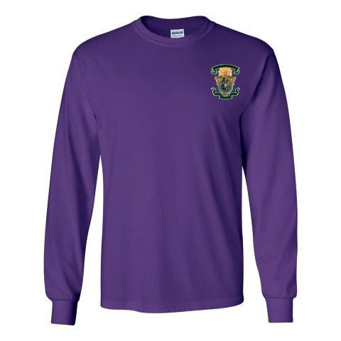 Shirts DISCOUNT-Lambda Chi Alpha Fraternity Crest - Shield Longsleeve Tee