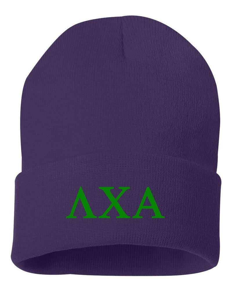Lambda Chi Alpha Greek Letter Knit Cap Lambda Chi Alpha Greek Letter Knit Cap
