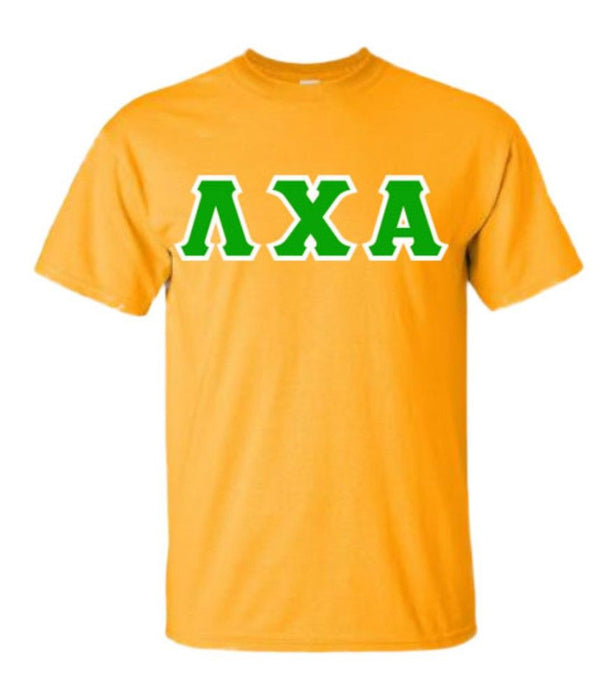 Lambda Chi Alpha Lettered T Shirt Lambda Chi Alpha Lettered T-Shirt