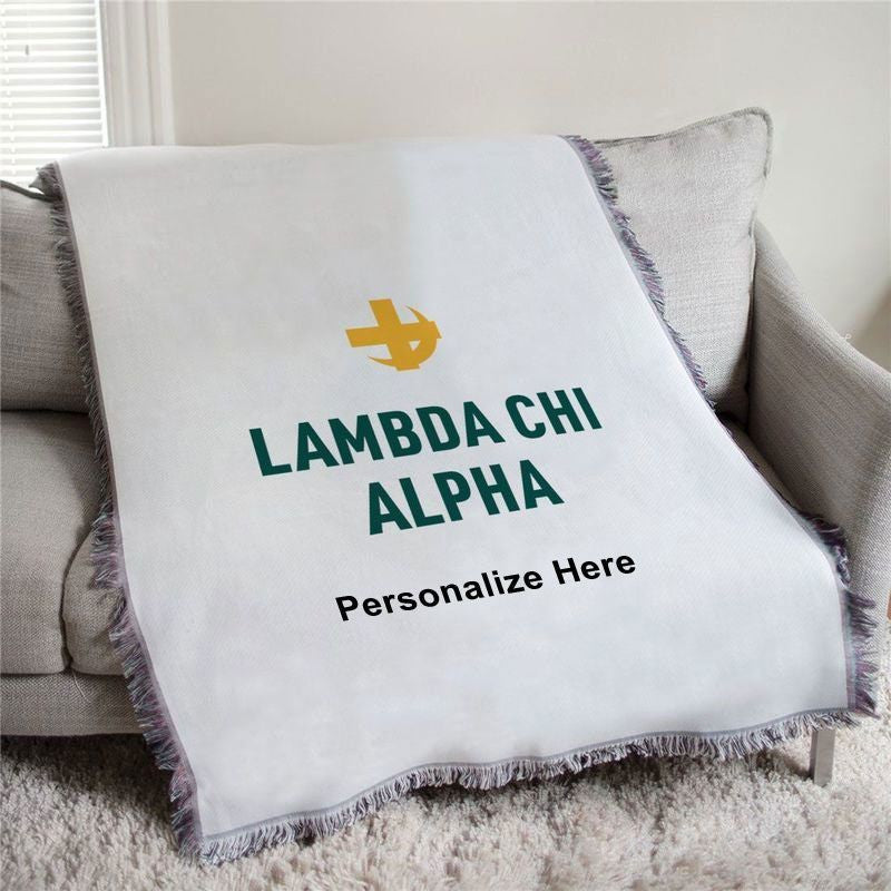 Lambda Chi Alpha Logo Afghan Blanket Throw Lambda Chi Alpha Logo Afghan Blanket Throw
