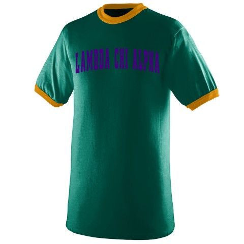 Lambda Chi Alpha Ringer T Shirt Lambda Chi Alpha Ringer T-shirt