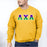 Printify Lambda Chi Alpha Two Toned Greek Lettered Crewneck Sweatshirts Lambda Chi Alpha Two Toned Greek Lettered Crewneck Sweatshirts