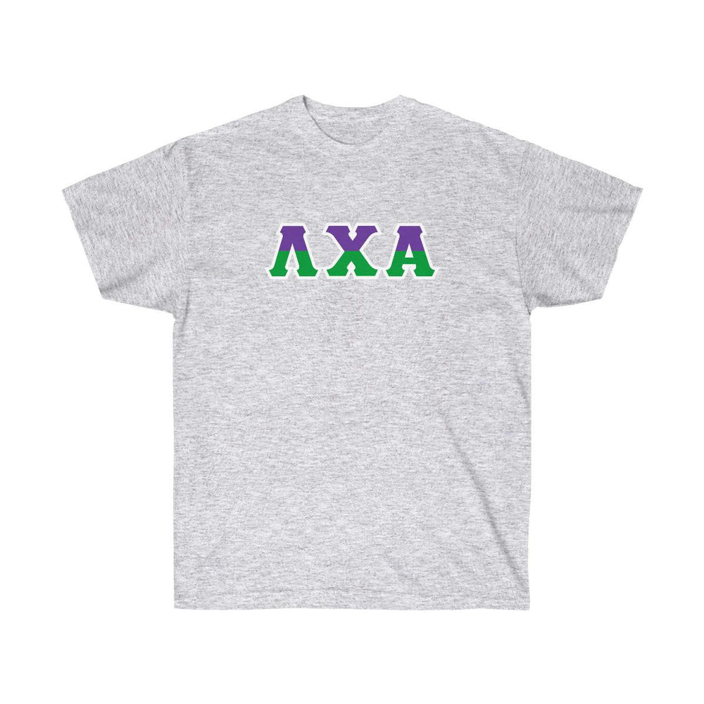 Printify Lambda Chi Alpha Two Toned Greek Lettered T Shirts Lambda Chi Alpha Two Toned Greek Lettered T-shirts