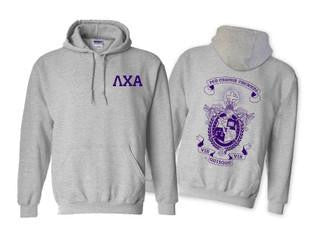Sweatshirts Lambda Chi Alpha World Famous Crest - Shield Hooded Sweatshirts
