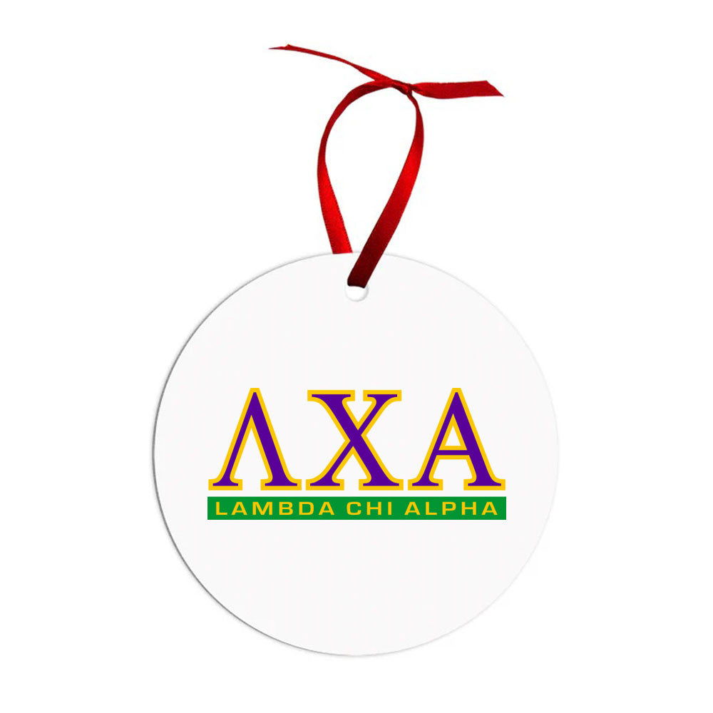 Lambda Chi Alpha Classic Circle Ornaments Lambda Chi Alpha Classic Circle Ornaments