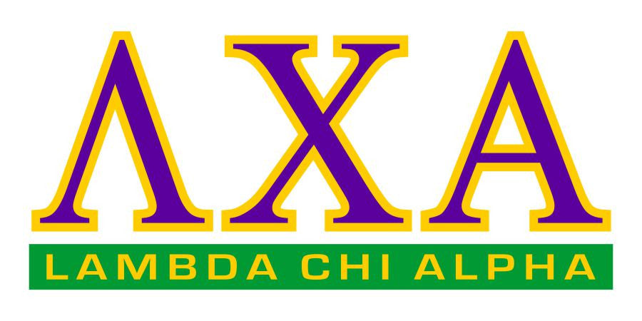 Lambda Chi Alpha Classic Sticker Lambda Chi Alpha Classic Sticker