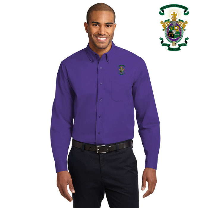 Discount Lambda Chi Alpha Long Sleeve Oxford DISCOUNT-Lambda Chi Alpha Long Sleeve Oxford