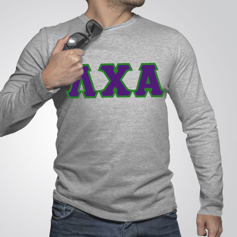 Lambda Chi Alpha Custom Twill Long Sleeve T Shirt Lambda Chi Alpha Custom Twill Long Sleeve T-Shirt