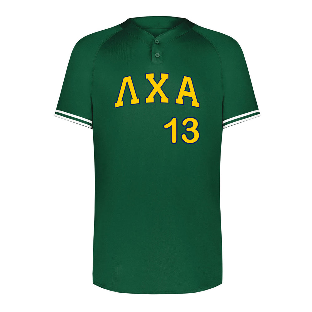 Lambda Chi Alpha Retro V Neck Baseball Jersey Lambda Chi Alpha Retro V-Neck Baseball Jersey