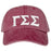 Gamma Sigma Sigma Lettered Premium Pastel Hat Gamma Sigma Sigma Lettered Premium Pastel Hat