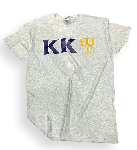 Shirts Kappa Kappa Psi Multi Color Letter Tee