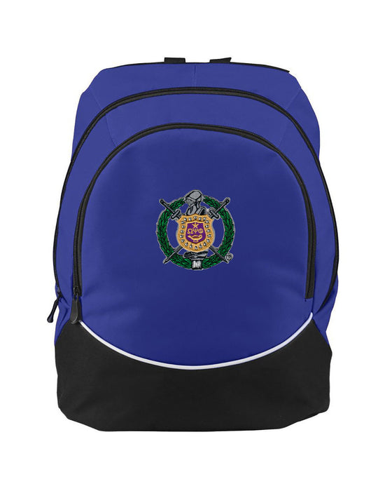 Discount Omega Psi Phi Crest Shield Backpack DISCOUNT-Omega Psi Phi Crest - Shield Backpack