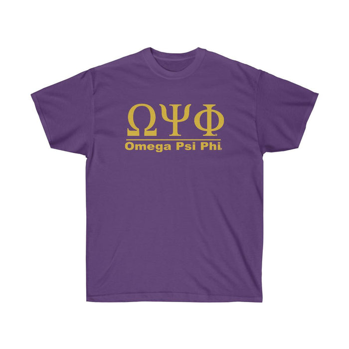 Printify Omega Psi Phi Bar Design Tees Omega Psi Phi Bar Design Tees