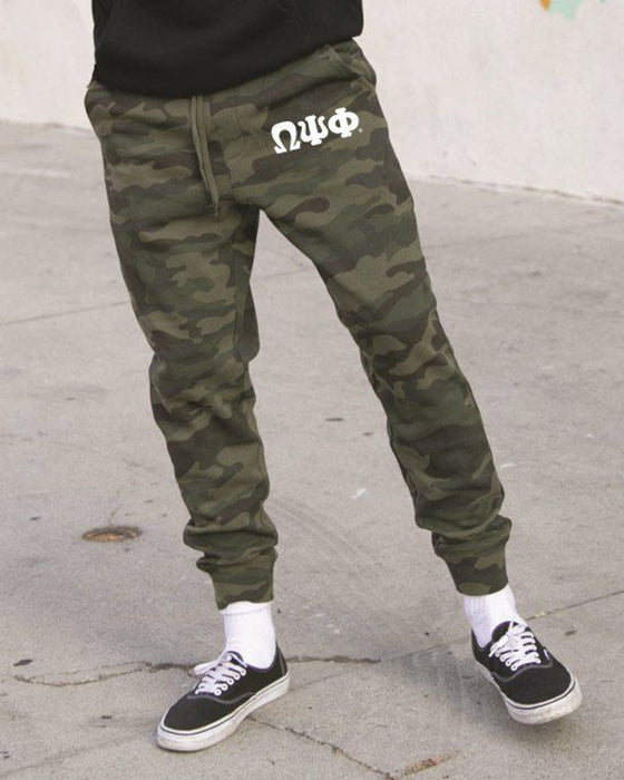 Omega Psi Phi Camo Fleece Pants Omega Psi Phi Camo Fleece Pants
