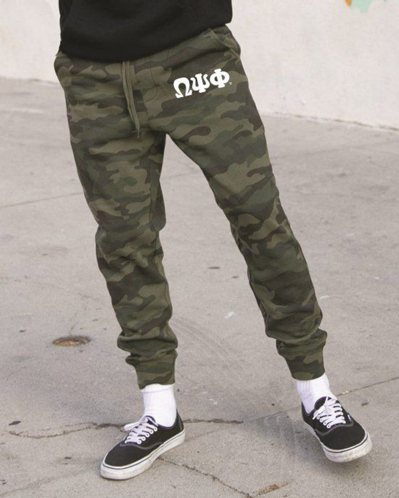 Omega Psi Phi Camo Fleece Pants Omega Psi Phi Camo Fleece Pants