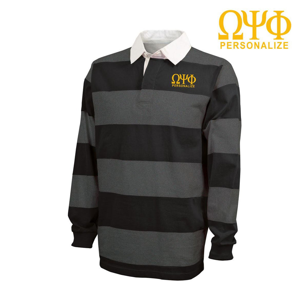 Omega Psi Phi Classic Rugby Shirt Omega Psi Phi Classic Rugby Shirt