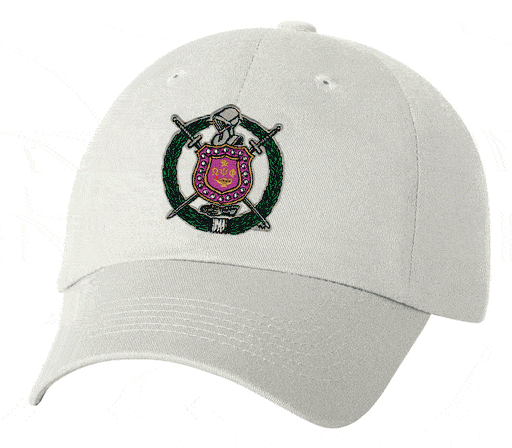 Omega Psi Phi DISCOUNT-Omega Psi Phi Crest - Shield Emblem Hat