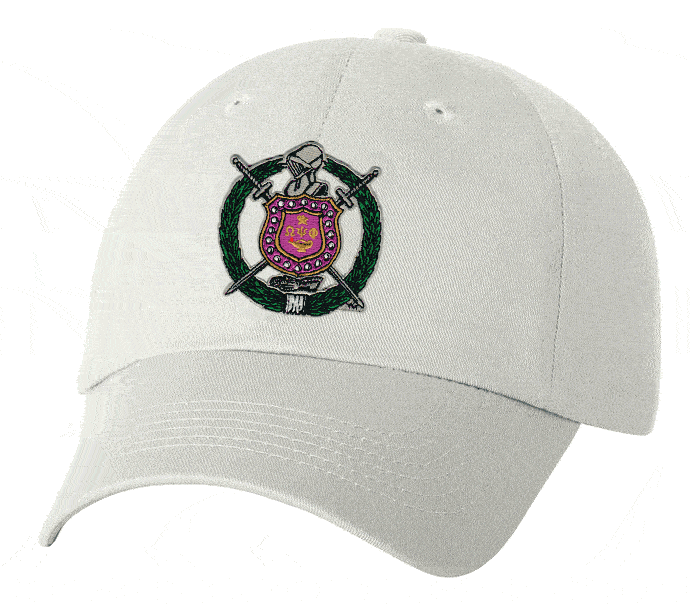 Discount Omega Psi Phi Crest Shield Emblem Hat DISCOUNT-Omega Psi Phi Crest - Shield Emblem Hat