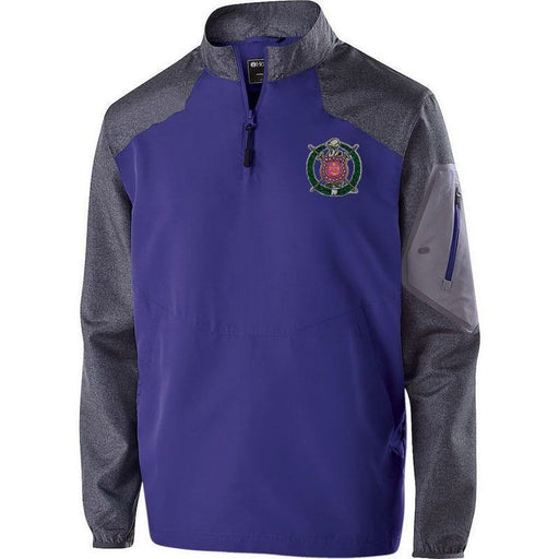 Omega Psi Phi DISCOUNT-Omega Psi Phi Crest - Shield Raider Pullover Jacket