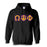 Omega Psi Phi Custom Twill Hooded Sweatshirt Omega Psi Phi Custom Twill Hooded Sweatshirt