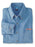 Discount Omega Psi Phi Denim Shirt DISCOUNT-Omega Psi Phi Denim Shirt