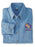 Discount Omega Psi Phi Denim Shirt Bolt DISCOUNT-Omega Psi Phi Denim Shirt - Bolt