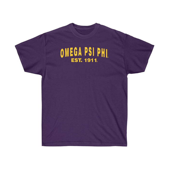 Omega Psi Phi Established T Shirt Omega Psi Phi Established T-Shirt