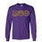 Omega Psi Phi Fraternity Crest Shield Twill Letter Longsleeve Tee Omega Psi Phi Fraternity Crest - Shield Twill Letter Longsleeve Tee