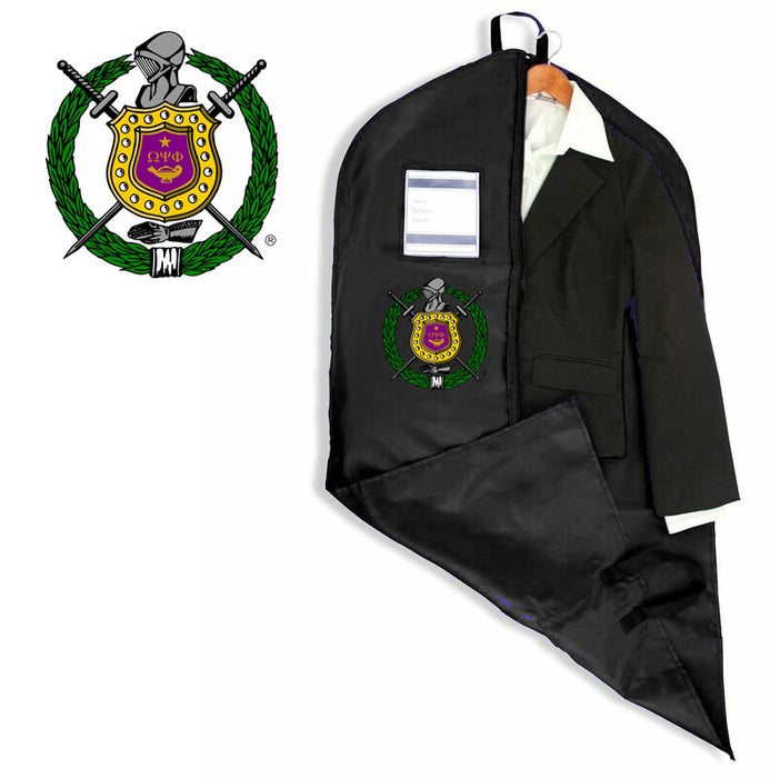 Omega Psi Phi Garment Bag Omega Psi Phi Garment Bag