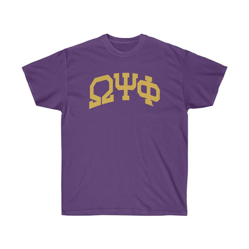 Omega Psi Phi Omega Psi Phi Greek Lettered Arch T-Shirts