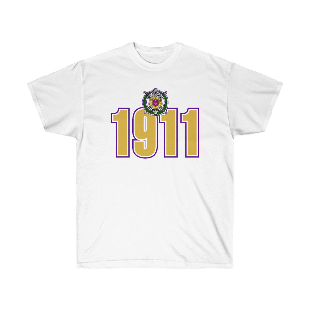 Printify Omega Psi Phi Heavyweight Established T Shirt Omega Psi Phi Heavyweight Established T-Shirt