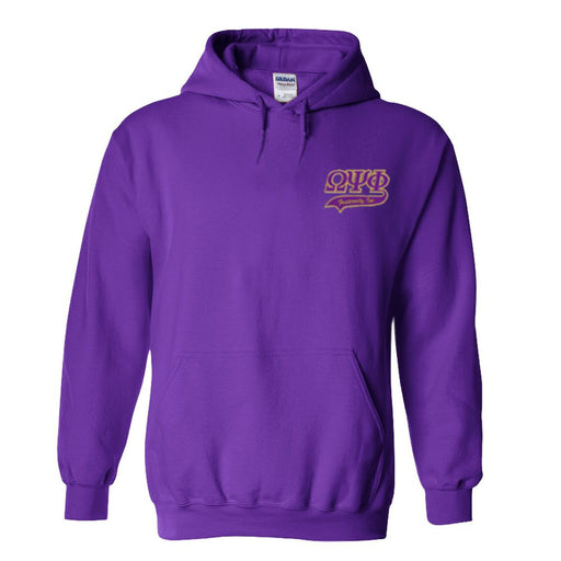 Omega Psi Phi DISCOUNT-Omega Psi Phi Hoody - Tackle Twill Tail