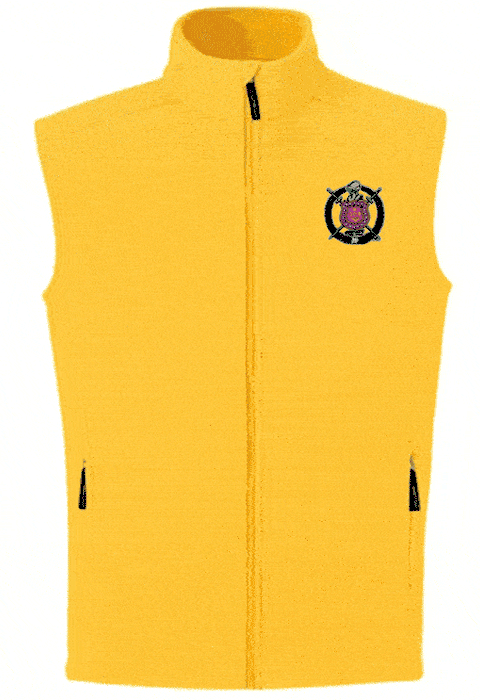 Omega Psi Phi Journey Fleece Vest Omega Psi Phi Journey Fleece Vest
