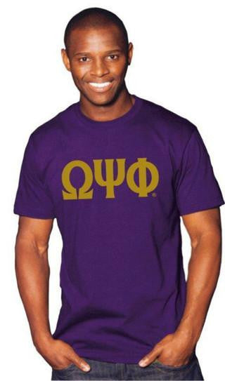 Omega Psi Phi Omega Psi Phi Letter T-Shirt