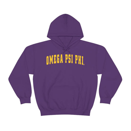 Omega Psi Phi Omega Psi Phi Letterman Hooded Sweatshirts